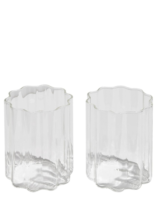 Luisaviaroma Set di 2 bicchieri Wave