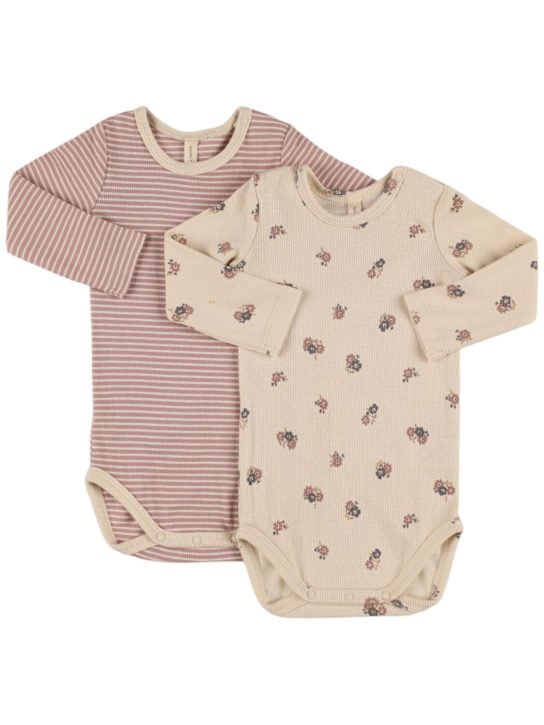 Luisaviaroma Set di 2 body in cotone stampato