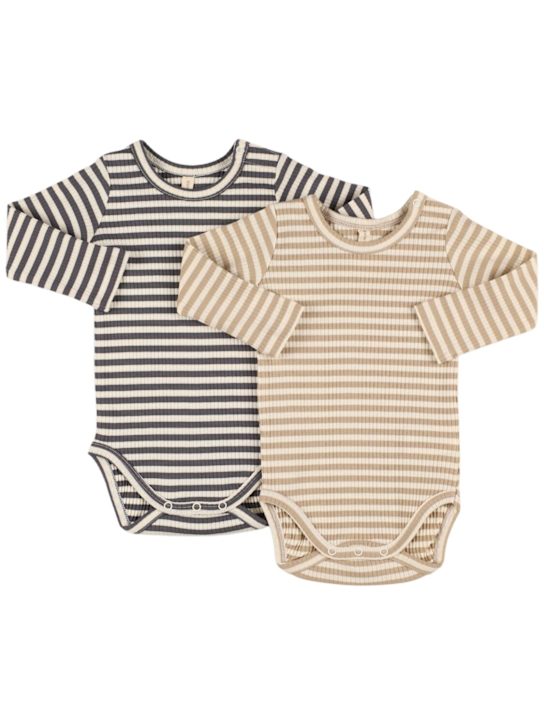 Luisaviaroma Set di 2 body in cotone stampato