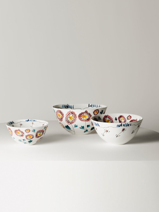 Luisaviaroma Set Di 2 Ciotole Anemone Milk