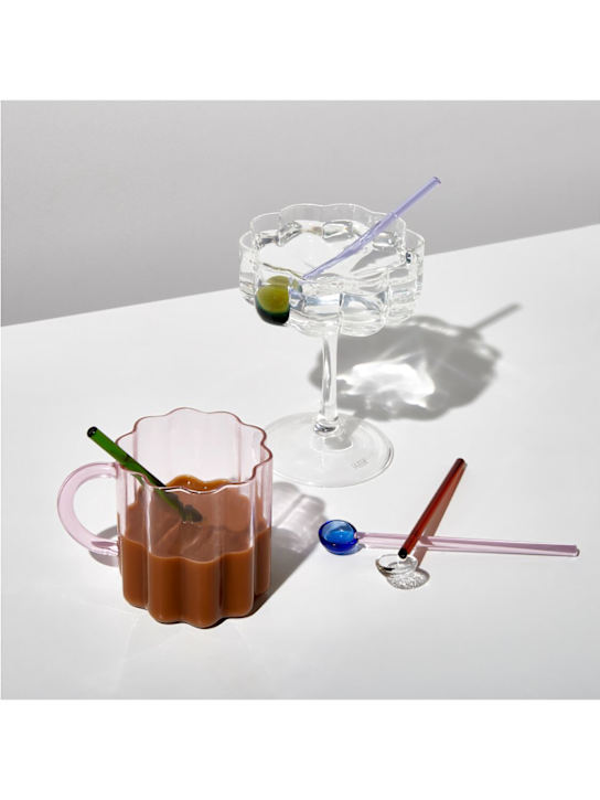 Luisaviaroma Set Di 2 Coppette Clear Wave