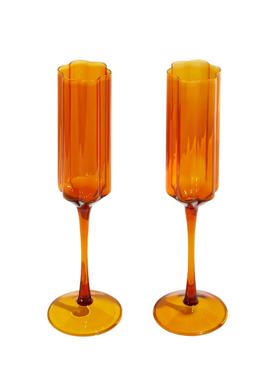 Luisaviaroma Set di 2 flute Wave