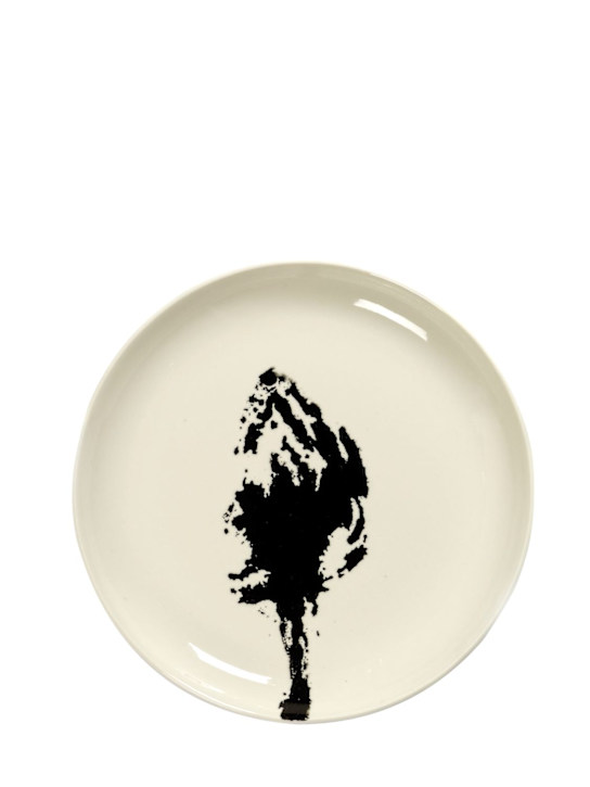 Luisaviaroma Set di 2 piatti Artichoke Black & White