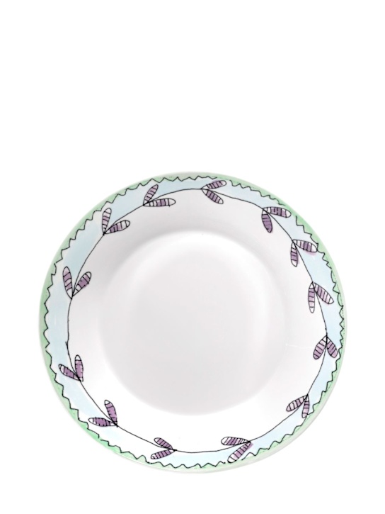 Luisaviaroma Set di 2 piatti fondi Blossom Milk