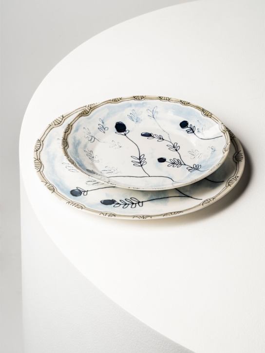 Luisaviaroma Set Di 2 Piatti Mirtillo Tea