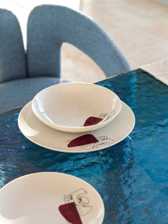 Luisaviaroma Set Di 2 Piatti Service Prunier