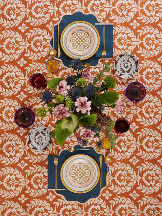 Luisaviaroma Set Di 2 Tovagliette Cloud In Lino