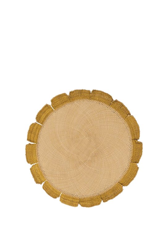 Luisaviaroma Set di 2 tovagliette Mustard Orpua
