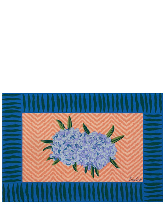 Luisaviaroma Set di 2 tovagliette Oleander Peach