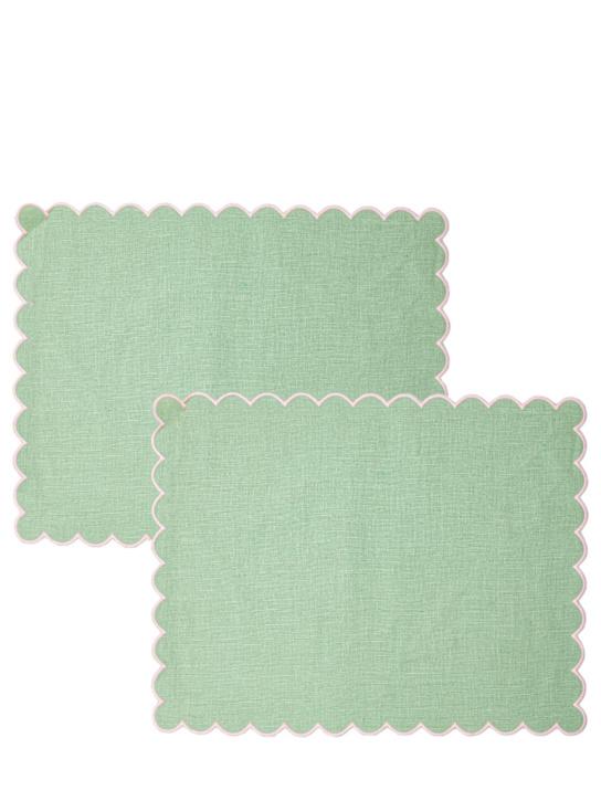 Luisaviaroma Set di 2 tovagliette smerlate