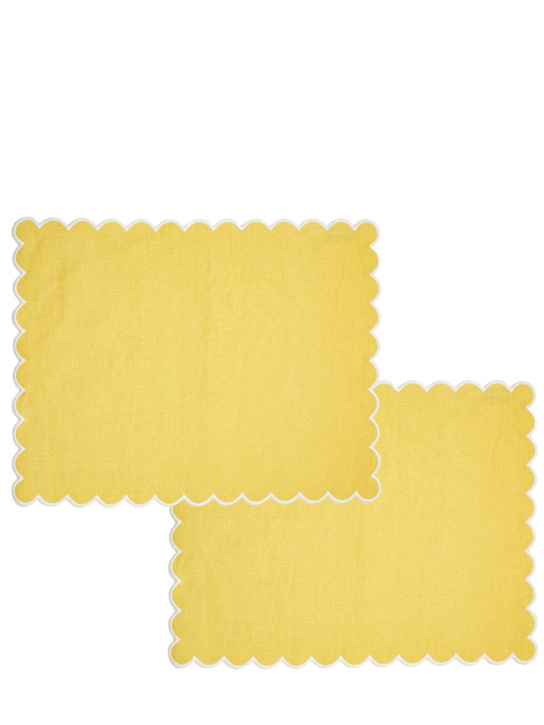Luisaviaroma Set di 2 tovagliette smerlate