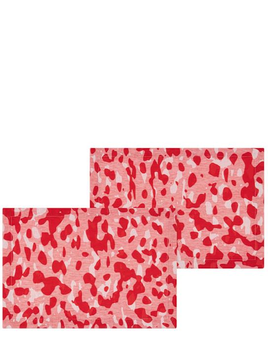 Luisaviaroma Set di 2 tovagliette Watermelon