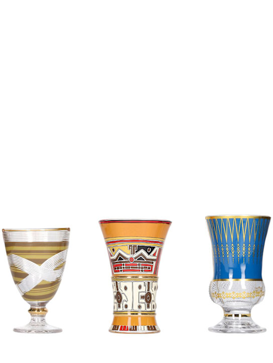 Luisaviaroma Set di 3 bicchieri Pannotia