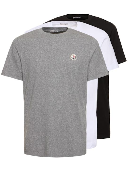 Luisaviaroma Set di 3 t-shirt in cotone