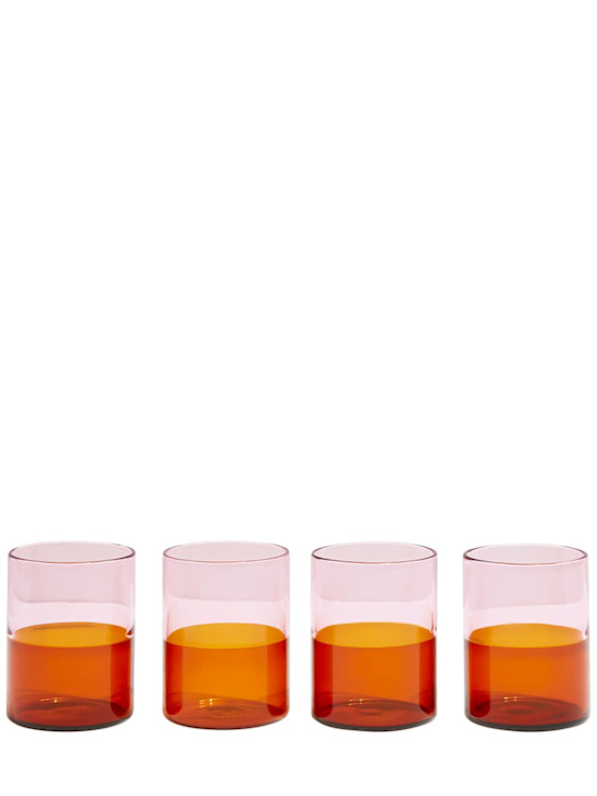 Luisaviaroma Set di 4 bicchieri bicolor