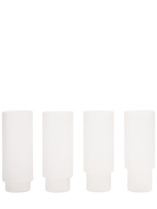 Luisaviaroma Set di 4 bicchieri da cocktail Ripple