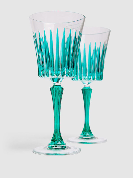 Luisaviaroma Set Di 4 Bicchieri Dipinti A Mano