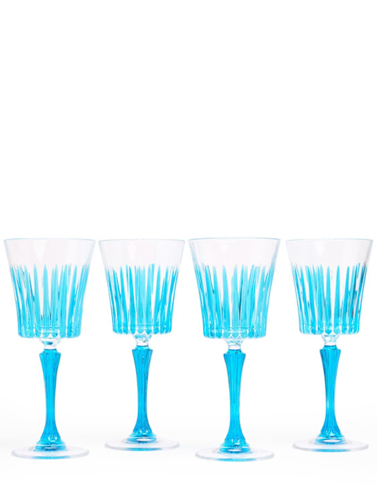Luisaviaroma Set di 4 bicchieri dipinti a mano