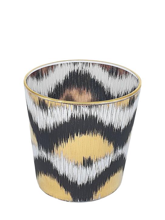 Luisaviaroma Set di 4 bicchieri Ikat Gold