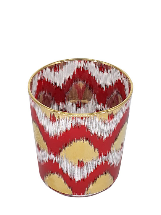 Luisaviaroma Set di 4 bicchieri Ikat Gold