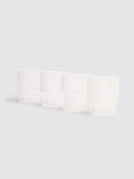 Luisaviaroma Set Di 4 Bicchieri Piccoli Ripple