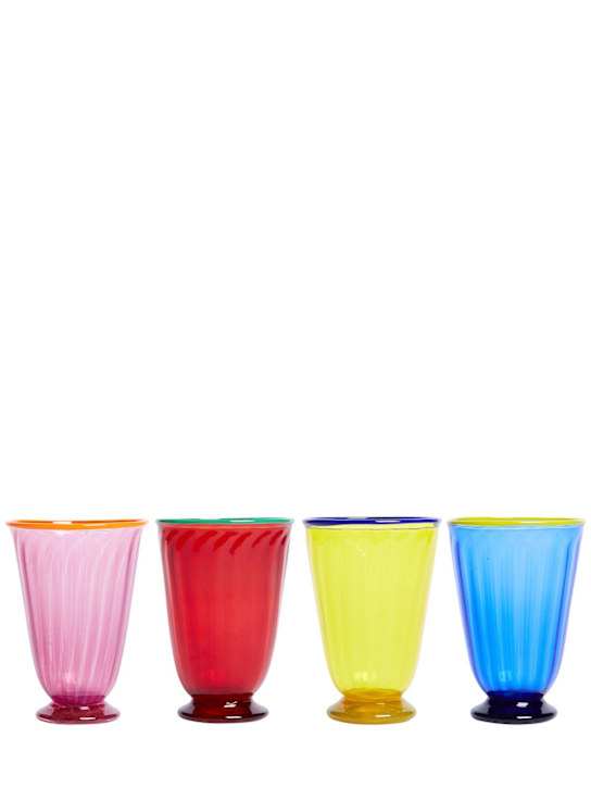 Luisaviaroma Set di 4 bicchieri Rainbow