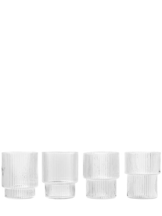 Luisaviaroma Set di 4 bicchieri Ripple