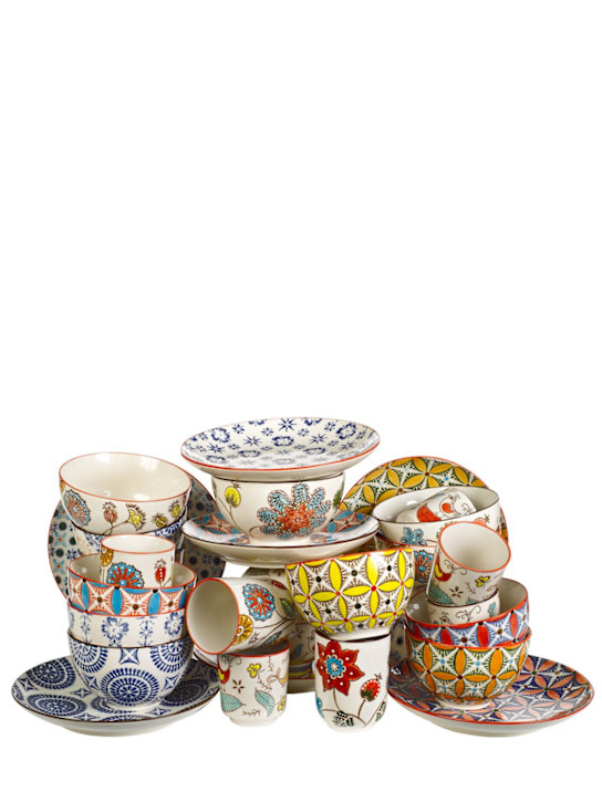 Luisaviaroma Set Di 4 Ciotole Hippy In Ceramica