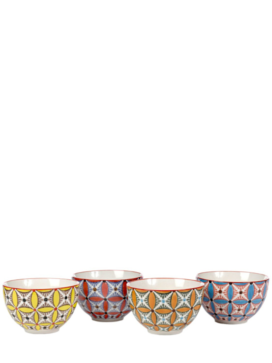 Luisaviaroma Set di 4 ciotole Hippy in ceramica
