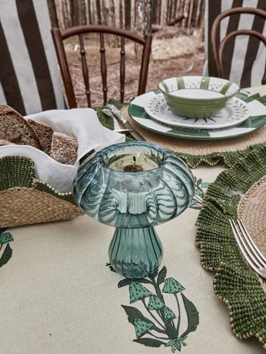 Luisaviaroma Set Di 4 Porta Candele In Vetro