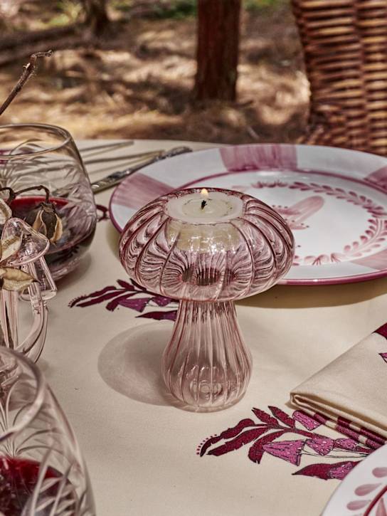 Luisaviaroma Set Di 4 Porta Candele In Vetro
