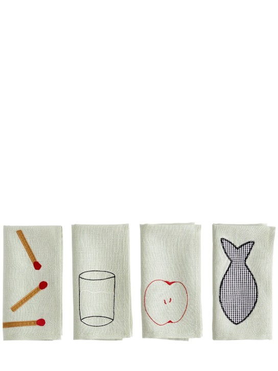 Luisaviaroma Set di 4 tovaglioli Sobremesa