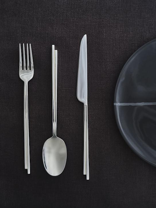Luisaviaroma Set Di 5 Posate Dune In Acciaio Inox