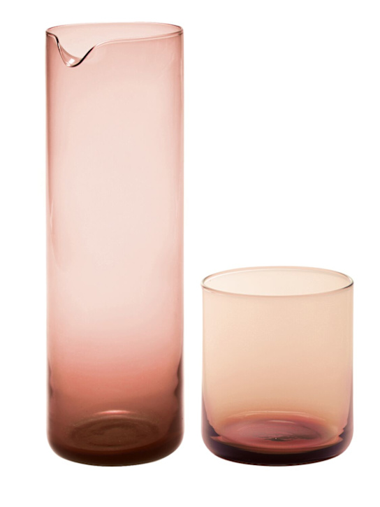 Luisaviaroma Set di 6 bicchieri da acqua e caraffa