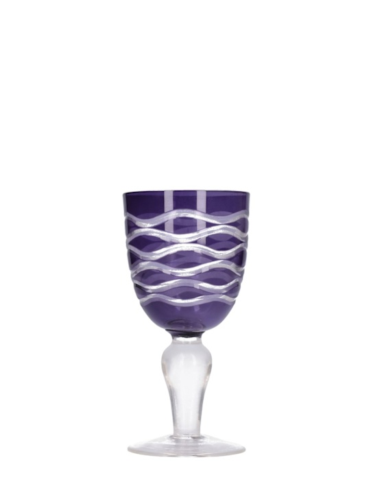 Luisaviaroma Set Di 6 Bicchieri Da Vino Cobalt