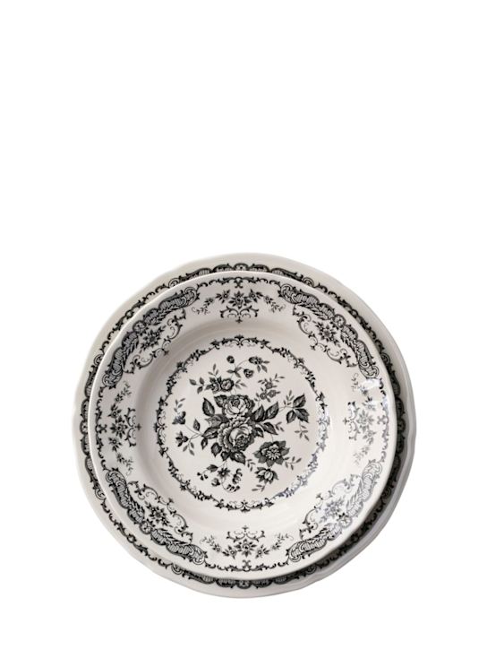 Luisaviaroma Set di 6 piatti fondi Rose