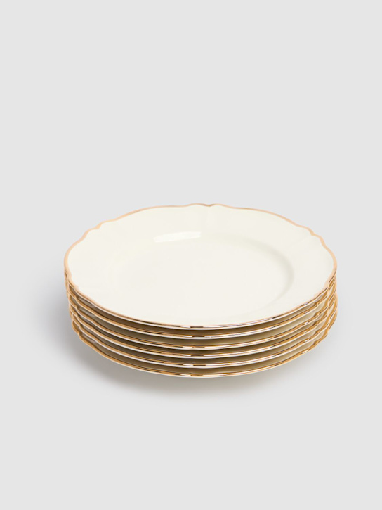Luisaviaroma Set Di 6 Piatti Piani Parisienne