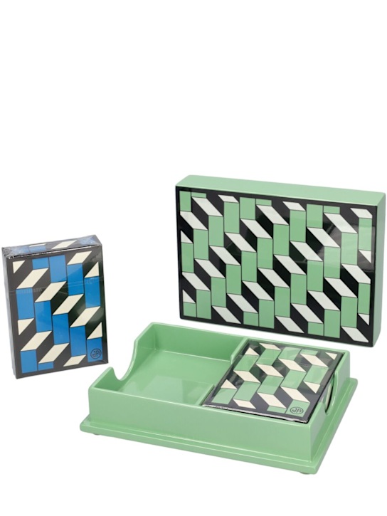 Luisaviaroma Set di carte Arcade laccate