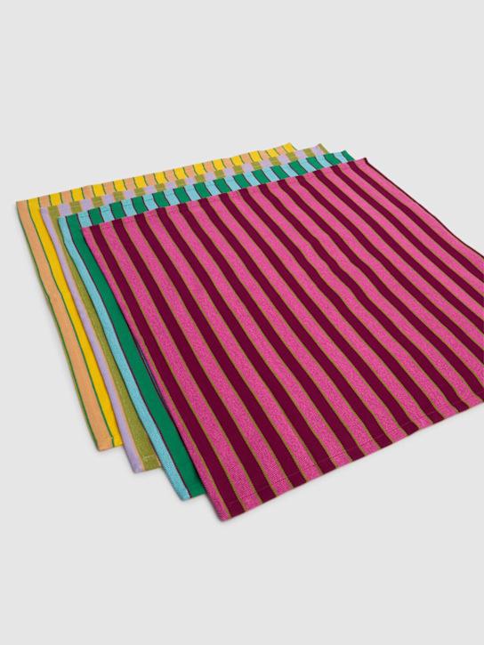 Luisaviaroma Set Of 4 Mixed Napkins