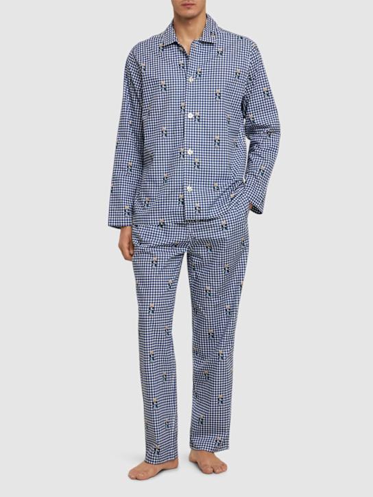 Luisaviaroma Set Pigiama All Over Bear