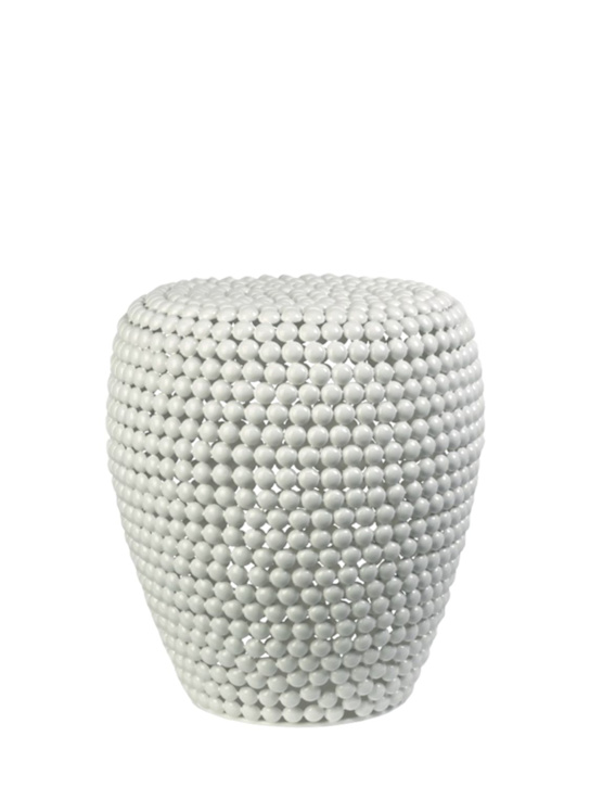 Luisaviaroma Sgabello Antique White Dot