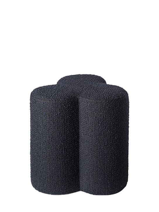 Luisaviaroma Sgabello Clover Blue Boucle