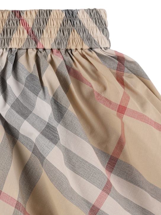 Luisaviaroma Shorts In Gabardina Di Cotone Check