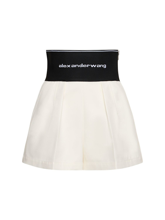 Luisaviaroma Shorts in misto cotone con logo