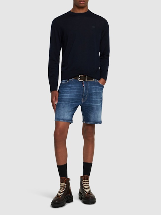 Luisaviaroma Shorts Marine In Denim