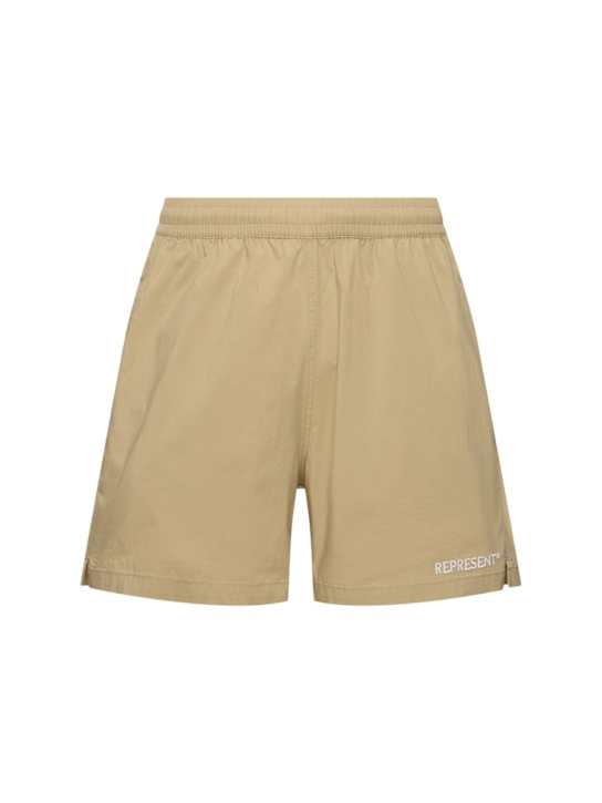 Luisaviaroma Shorts Represent in misto cotone