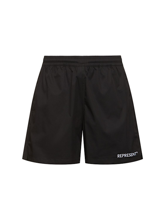 Luisaviaroma Shorts Represent in misto cotone