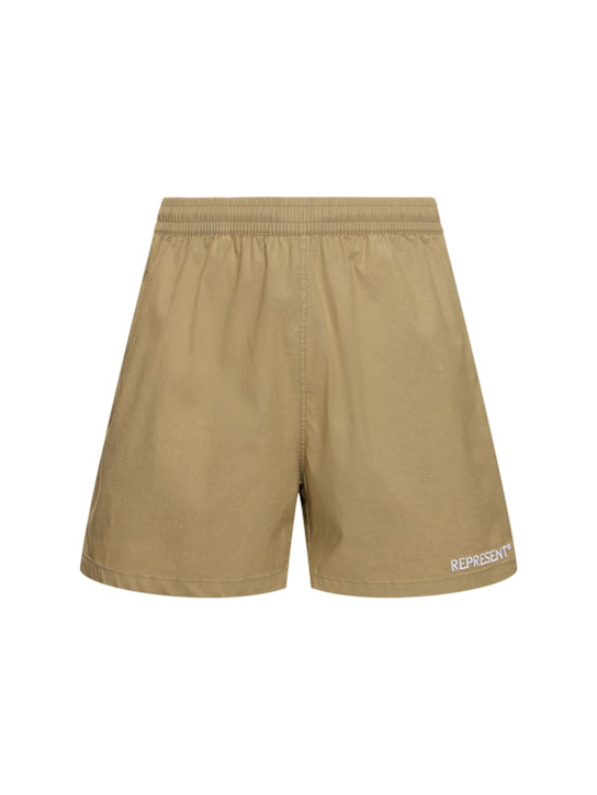 Luisaviaroma Shorts Represent in misto cotone
