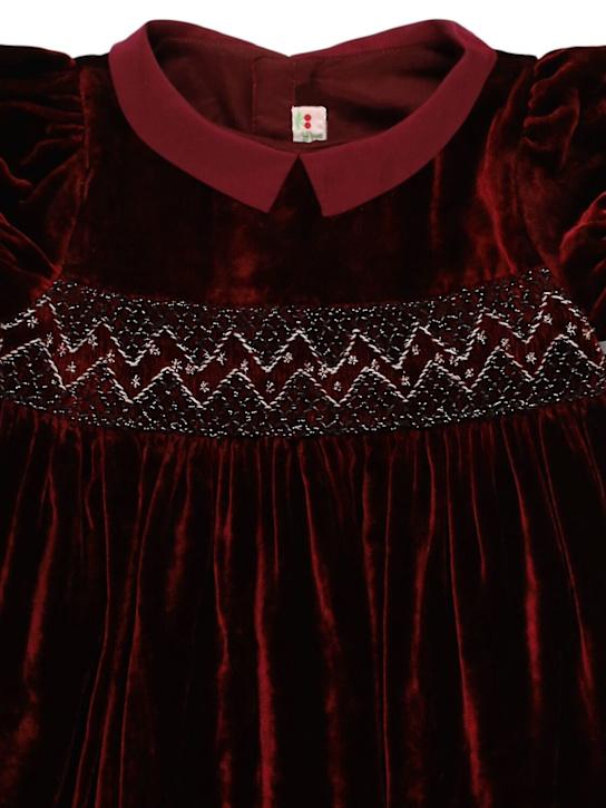 Luisaviaroma Silk Blend Velvet Dress