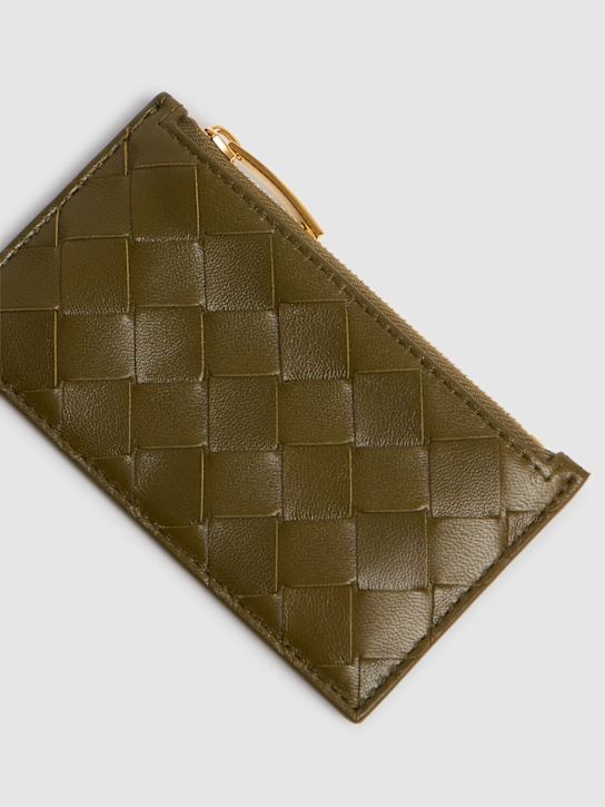 Luisaviaroma Slim Intrecciato 15 Leather Card Case